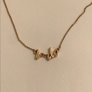 Kate Spade “I do” Necklace